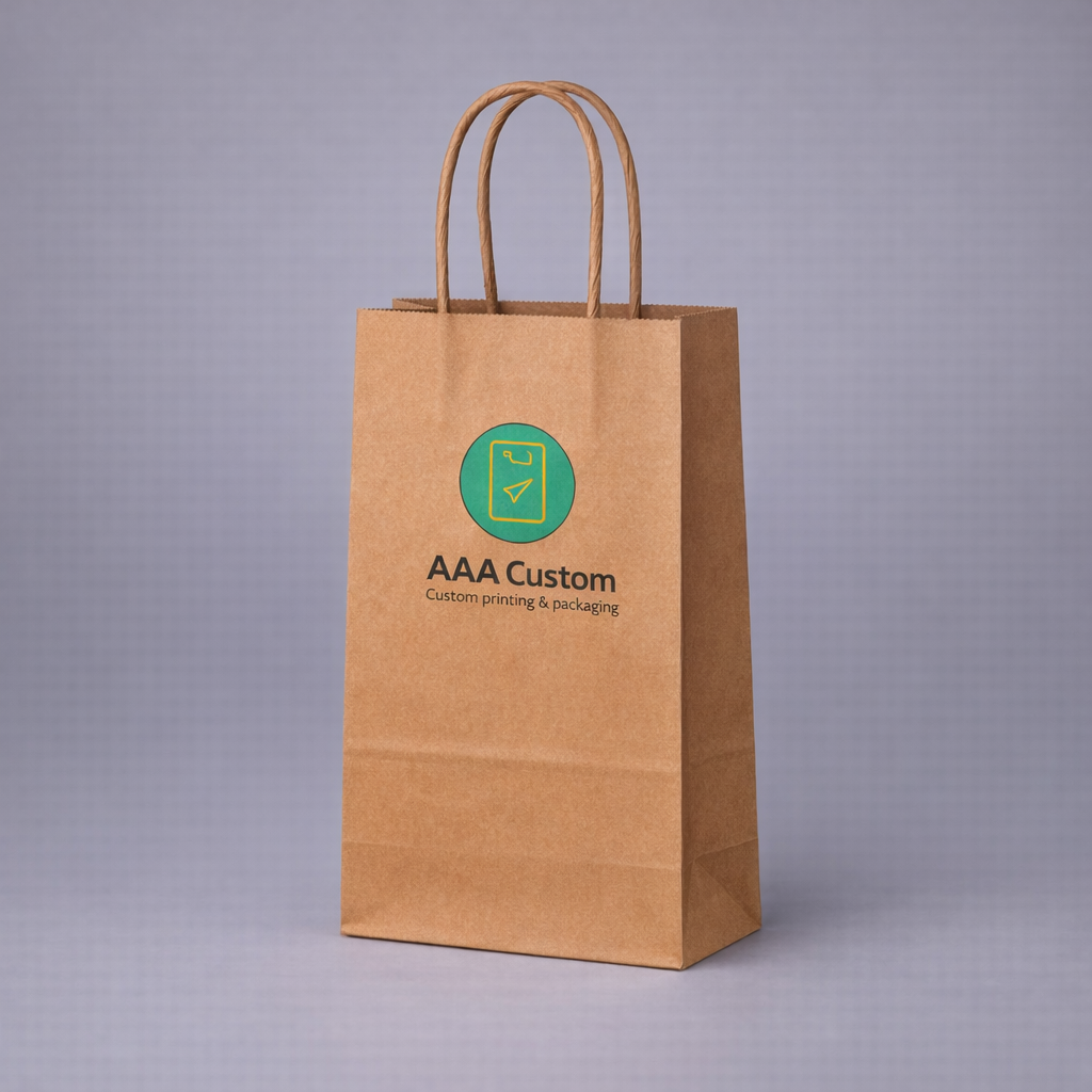 Cub Kraft Paper Bags lifestyle product photo 1