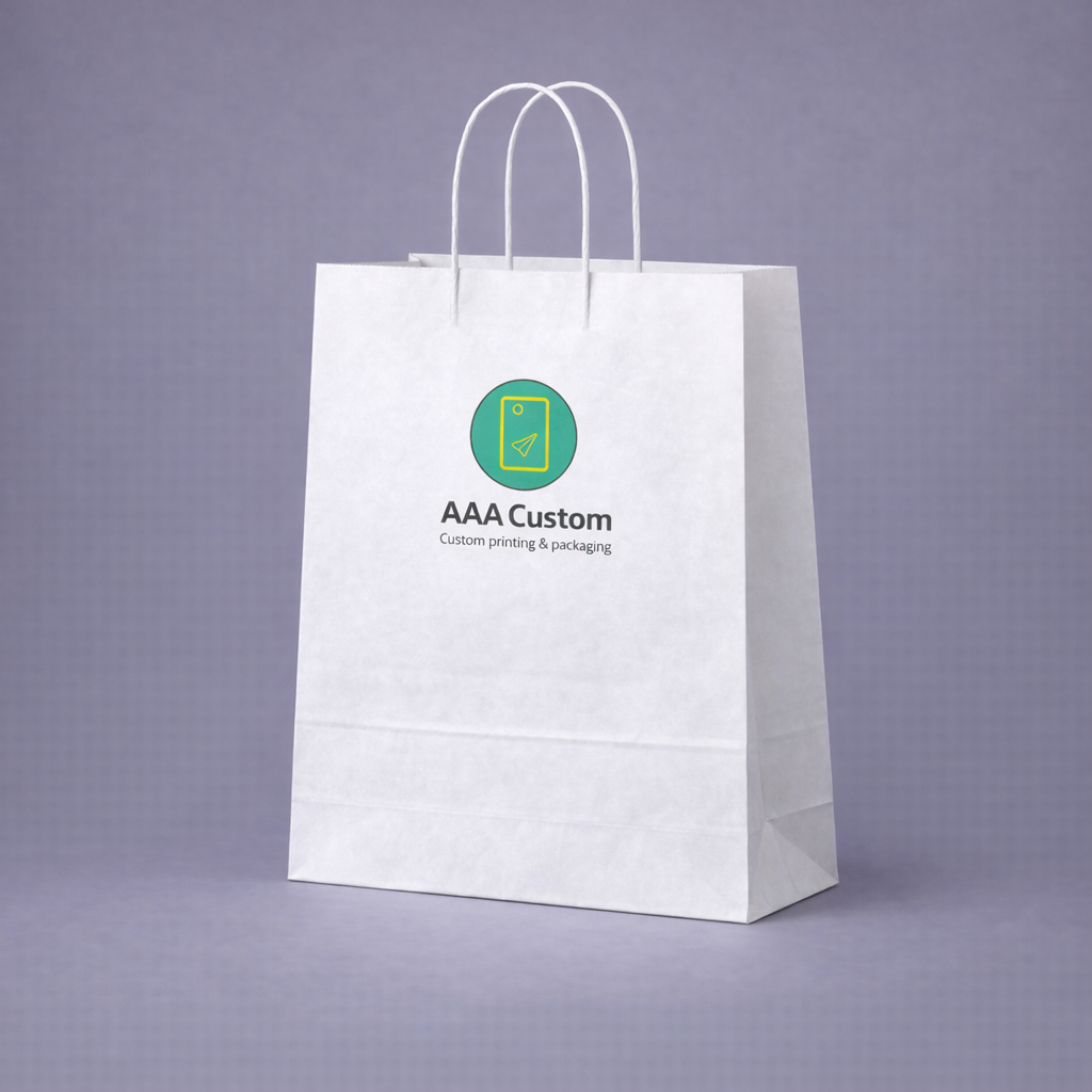 Jumbo White Paper Bags Jumbo White Paper Bags