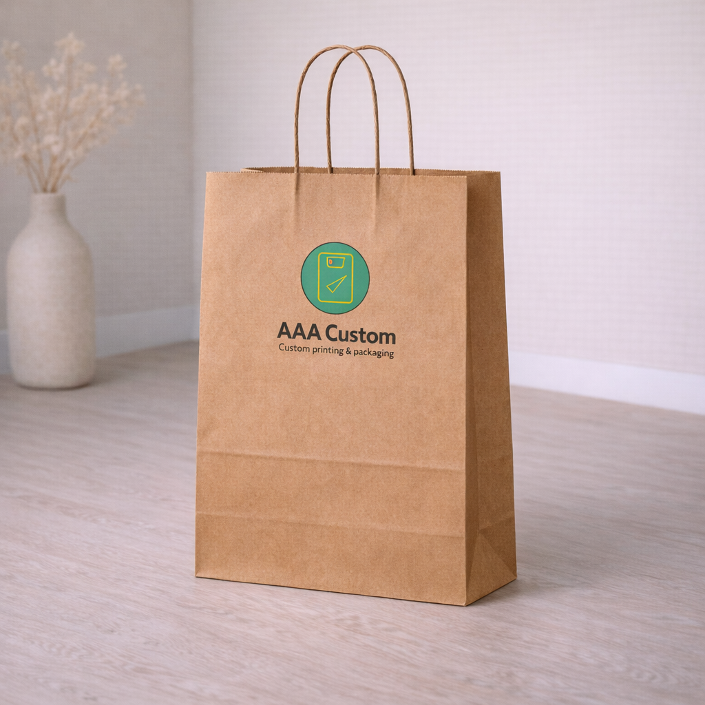 Mart Kraft Paper Bags lifestyle product photo 3