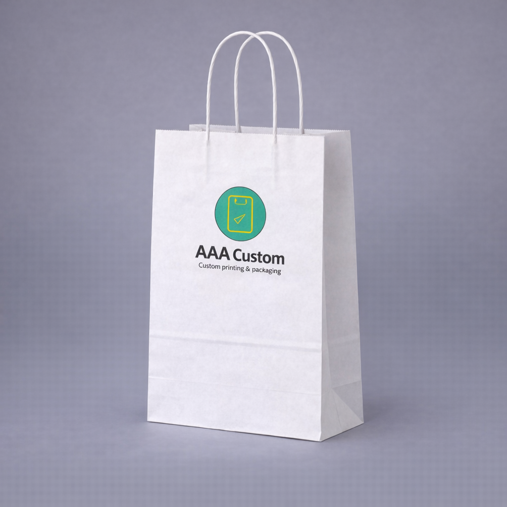 Traveler White Paper Bags Traveler White Paper Bags
