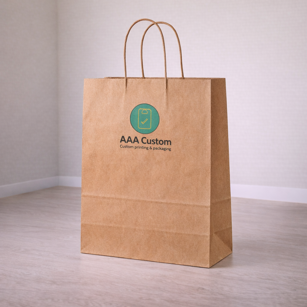 Vogue Kraft Paper Bags lifestyle product photo 1