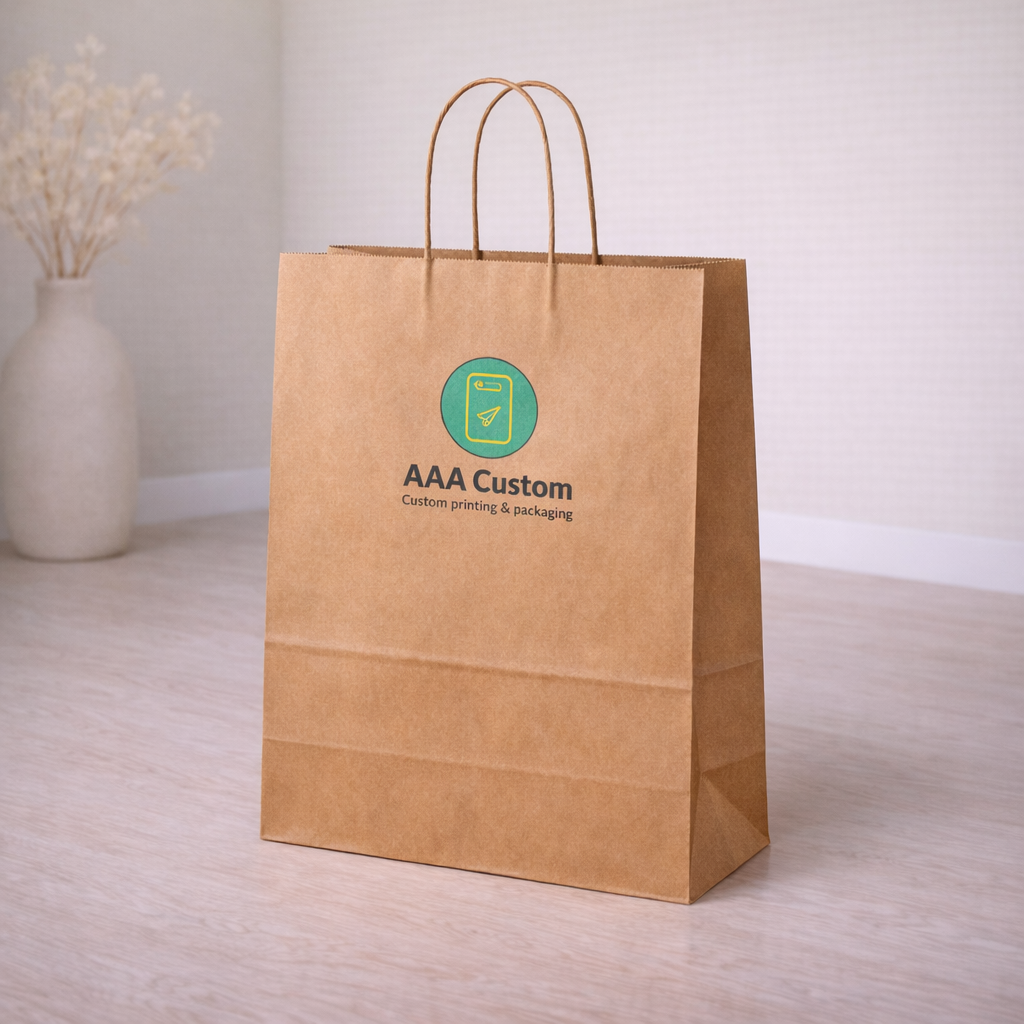 Vogue Kraft Paper Bags lifestyle product photo 3