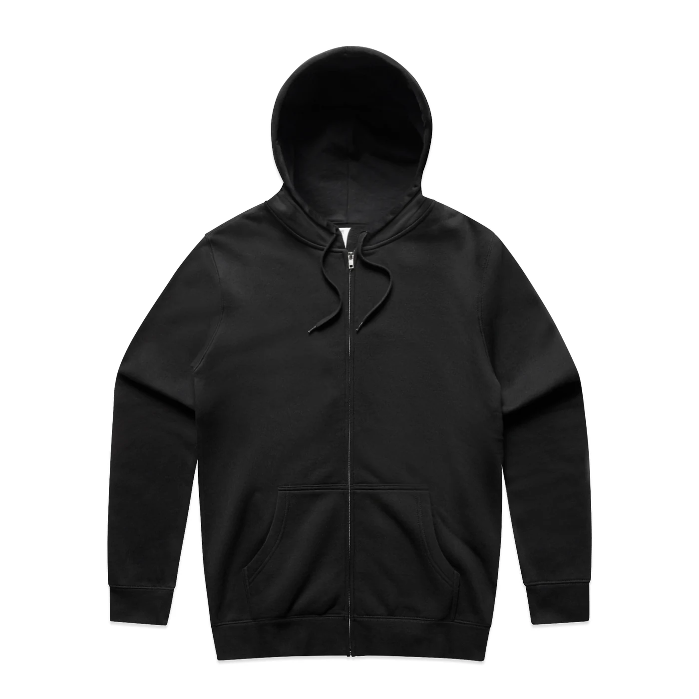 Stencil Zip Hood - Main View Stencil Zip Hood - Premium Custom Printed T-shirt