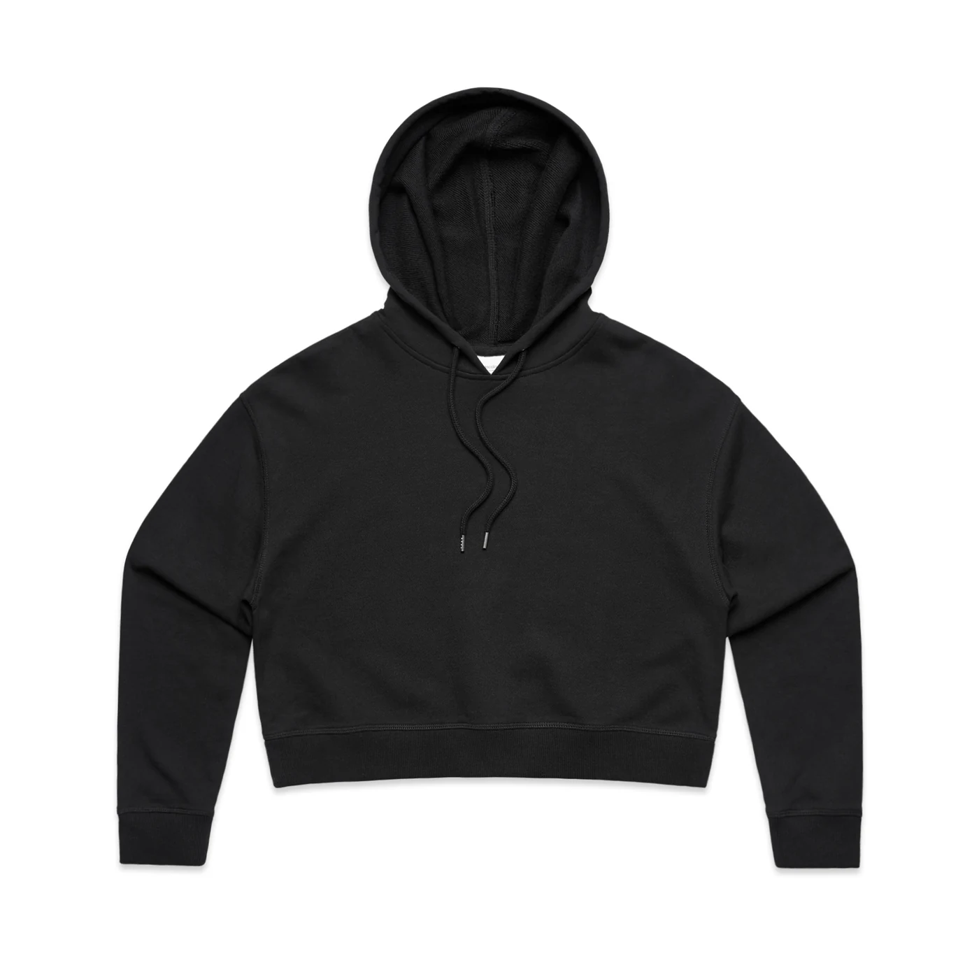 Wo's Crop Hood - Premium Custom Printed T-shirt