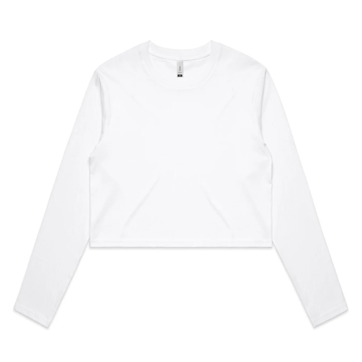 Wo's Crop L/S Tee - Premium Custom Printed T-shirt