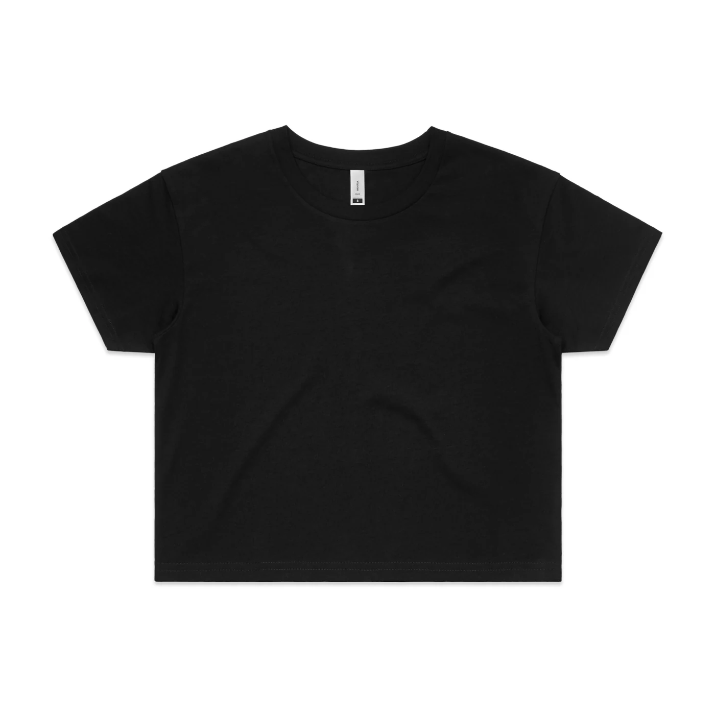Wo's Crop Tee - Main View Wo's Crop Tee - Premium Custom Printed T-shirt