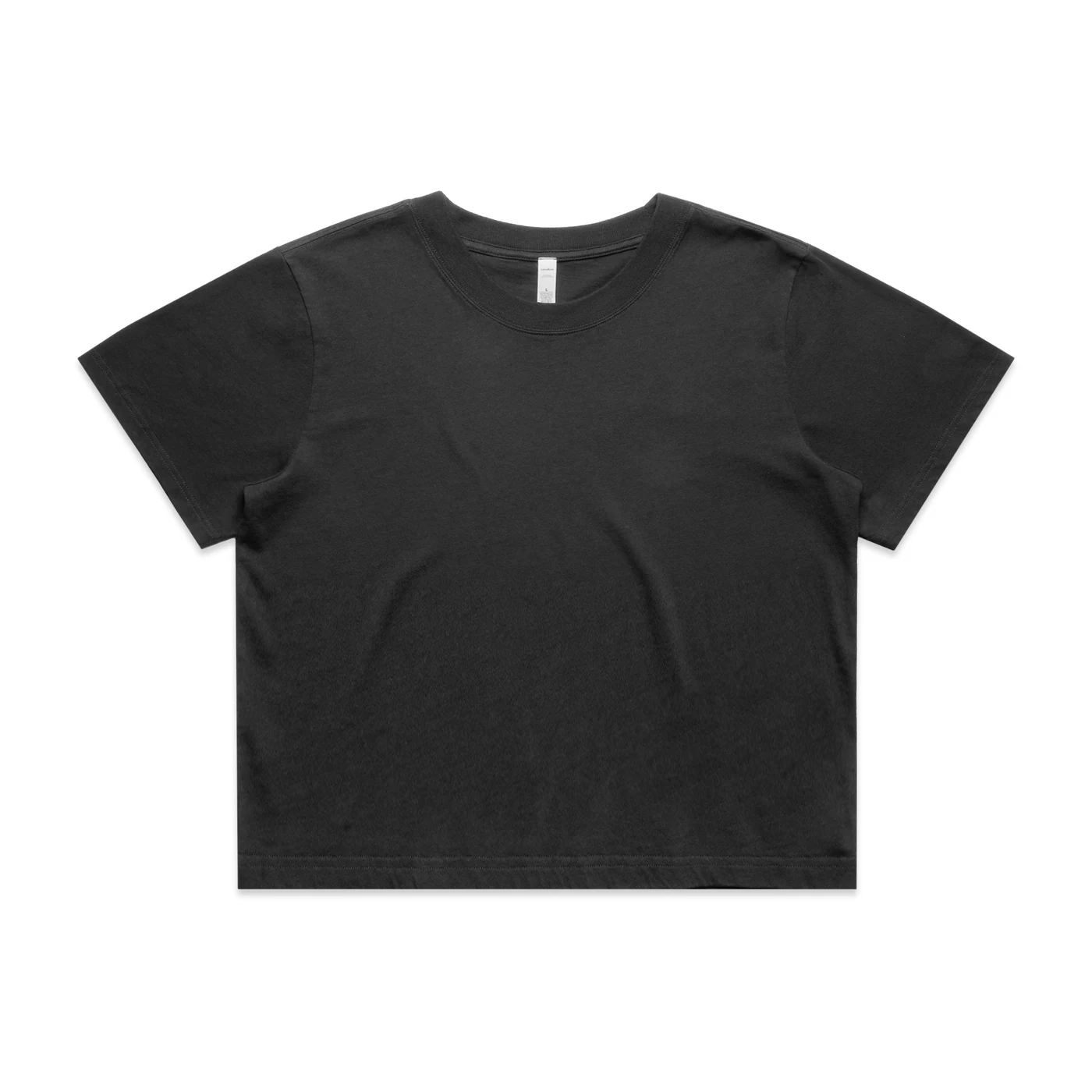 Wo's Heavy Faded Crop Tee - Premium Custom Printed T-shirt