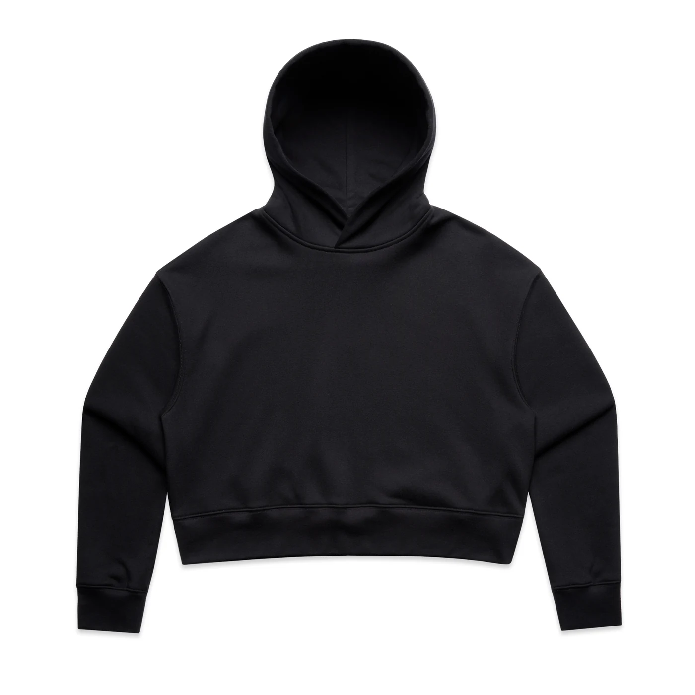 Wo's Relax Crop Hood - Premium Custom Printed T-shirt