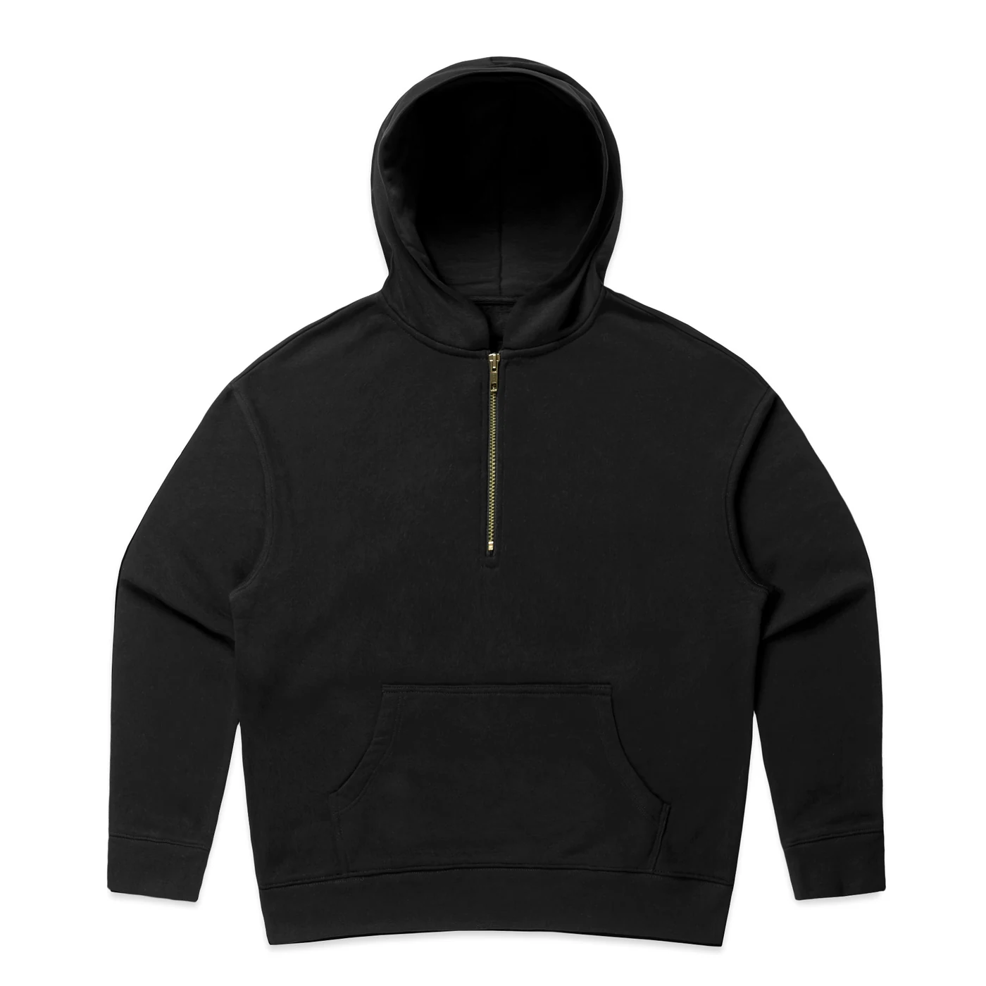Wo's Relax Half Zip Hood - Premium Custom Printed T-shirt
