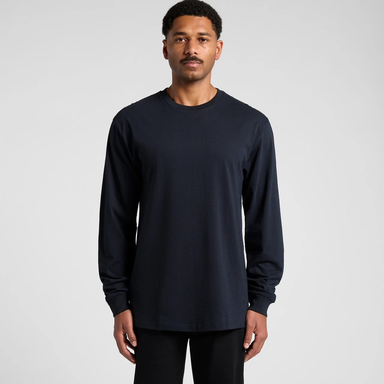 Block L/S Tee - Detail View