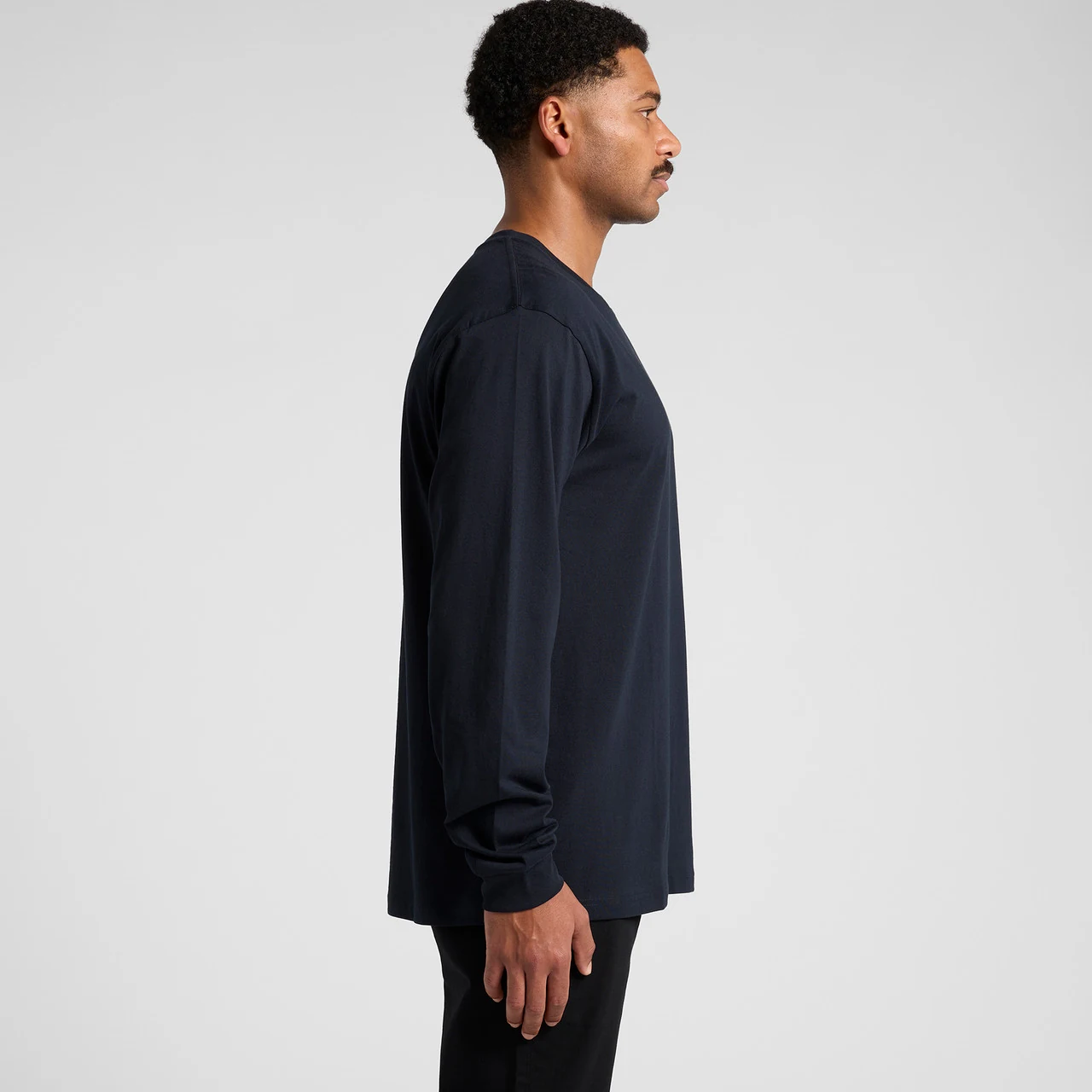 Block L/S Tee - Detail View