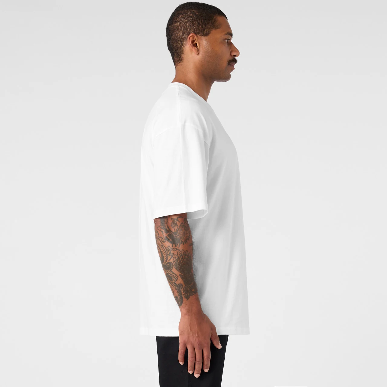 Block Oversized Tee - Detail View