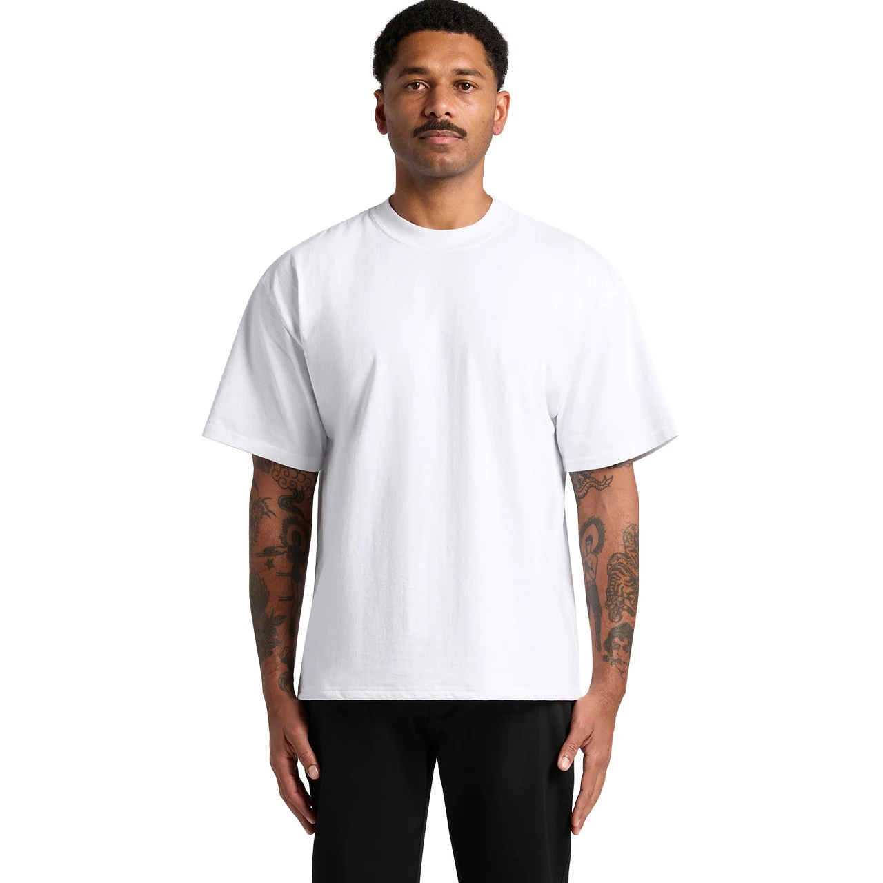 Heavy Faded Minus Tee [-2"] 5086 - Detail View