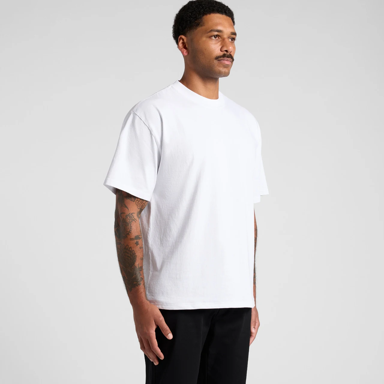 Heavy Faded Minus Tee [-2"] 5086 - Detail View