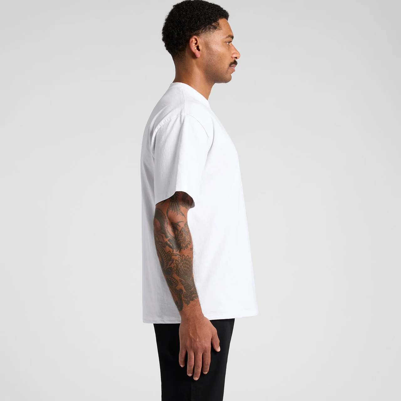 Heavy Faded Minus Tee [-2"] 5086 - Detail View