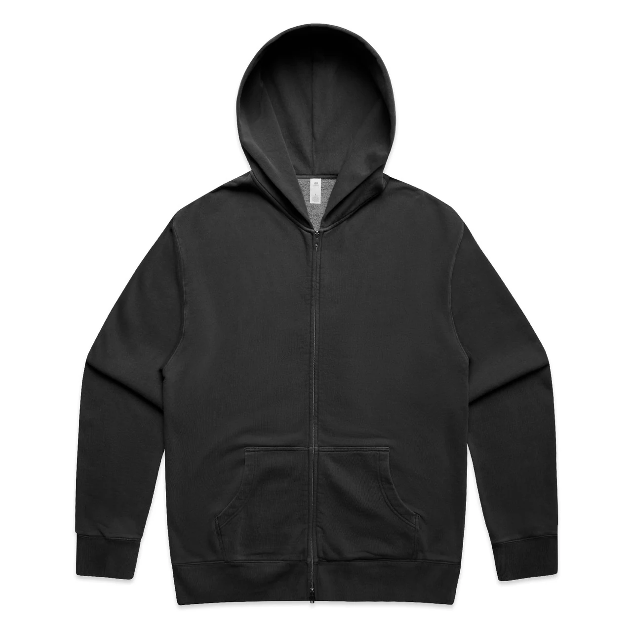 Relax Faded Zip Hood - Detail View