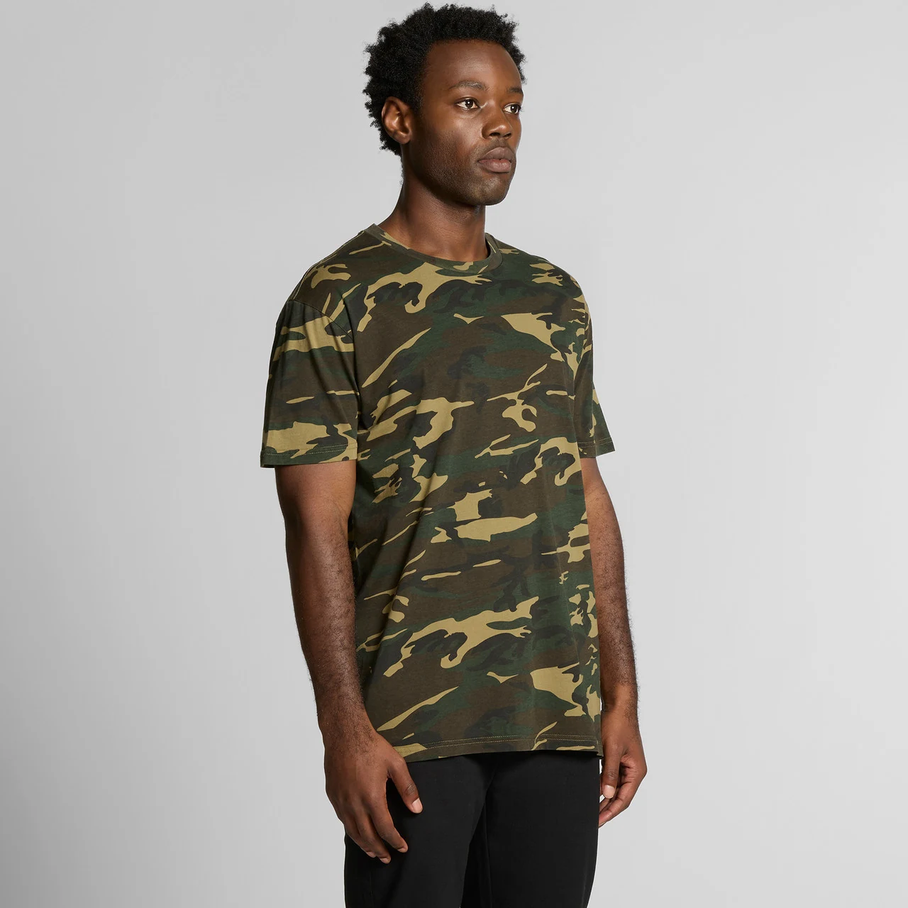 Staple Camo Tee - Detail View