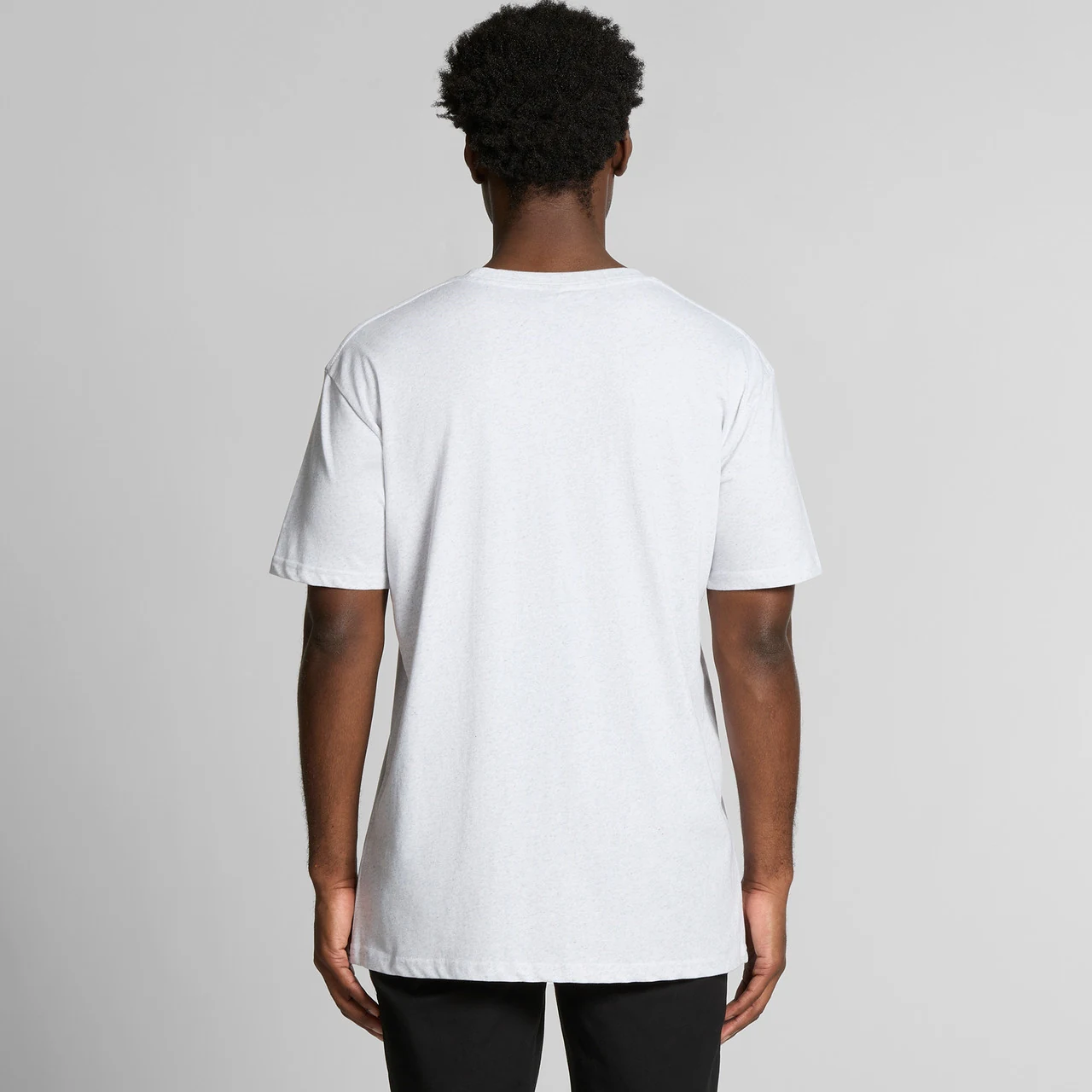 Staple Heather Tee - Detail View