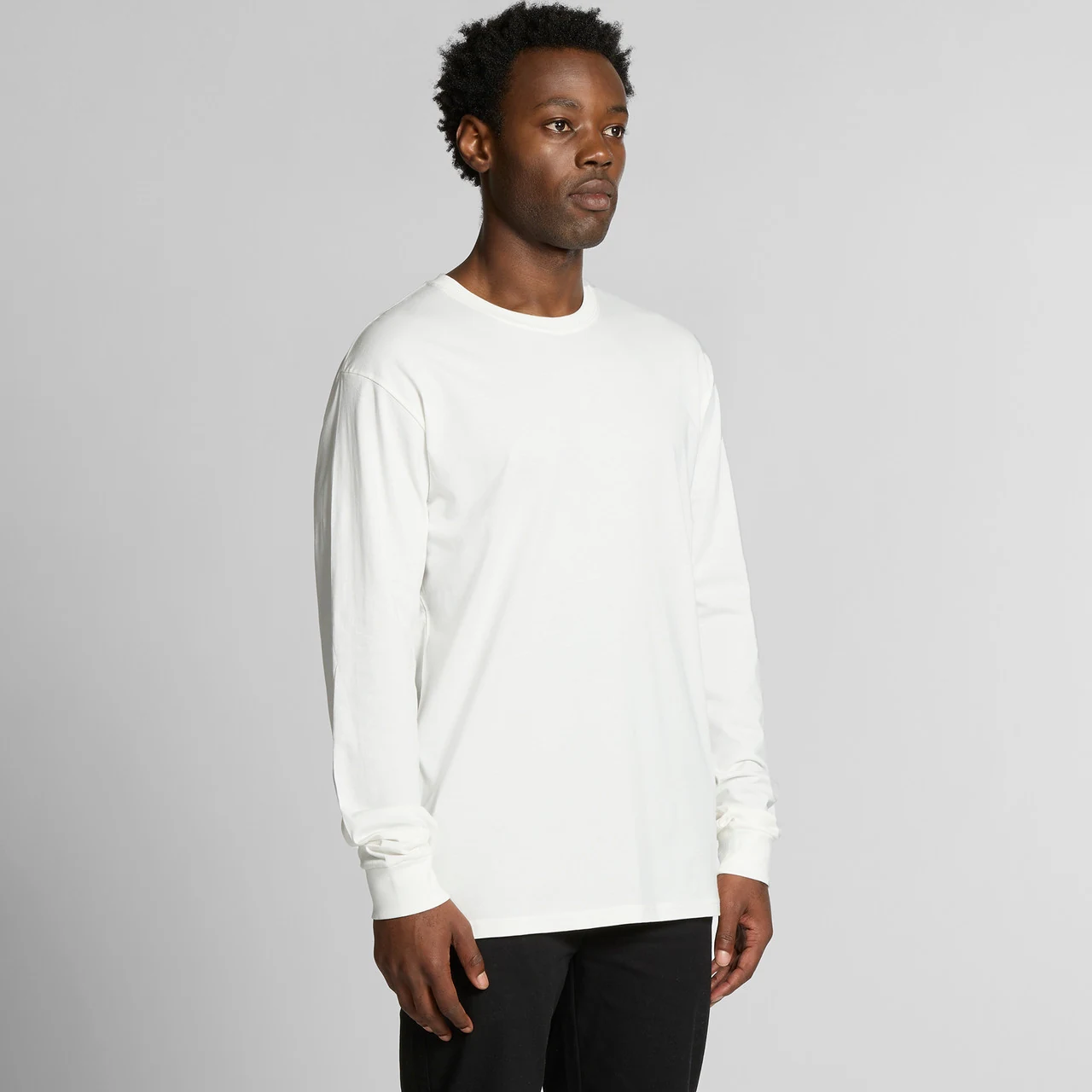 Staple Organic L/S Tee - Detail View