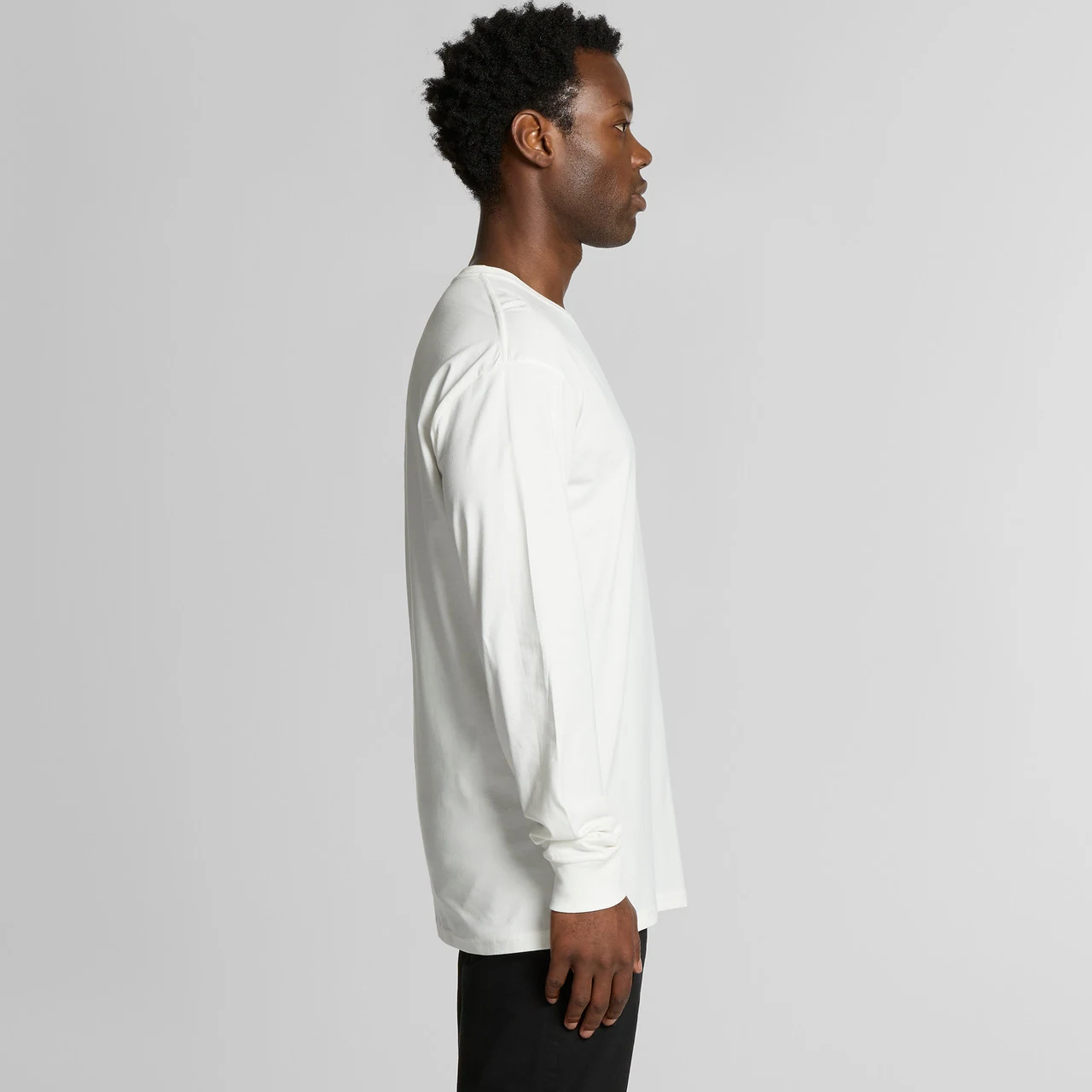 Staple Organic L/S Tee - Detail View