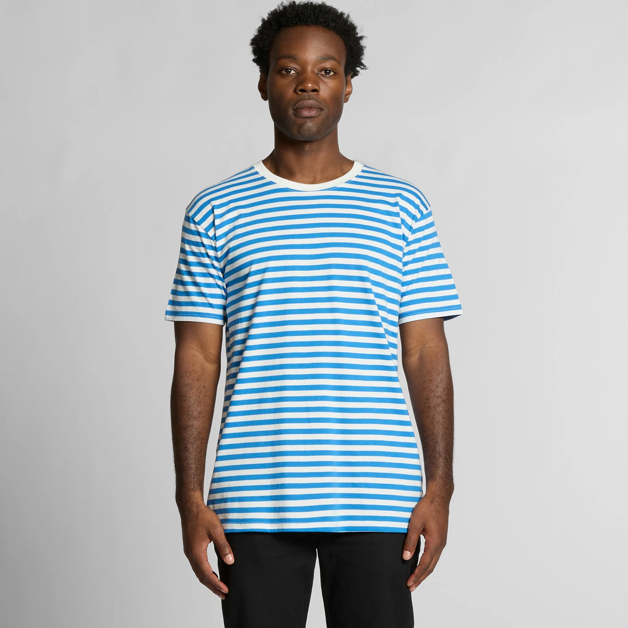 Staple Stripe Tee - Detail View