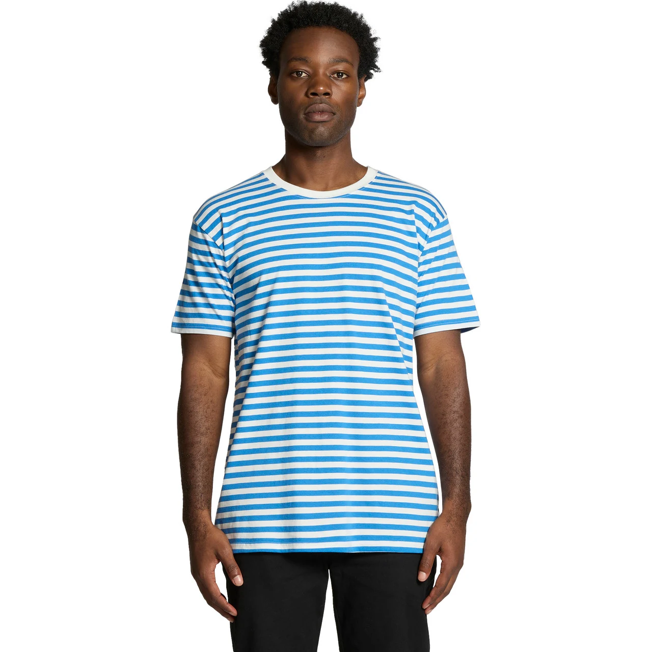 Staple Stripe Tee - Detail View