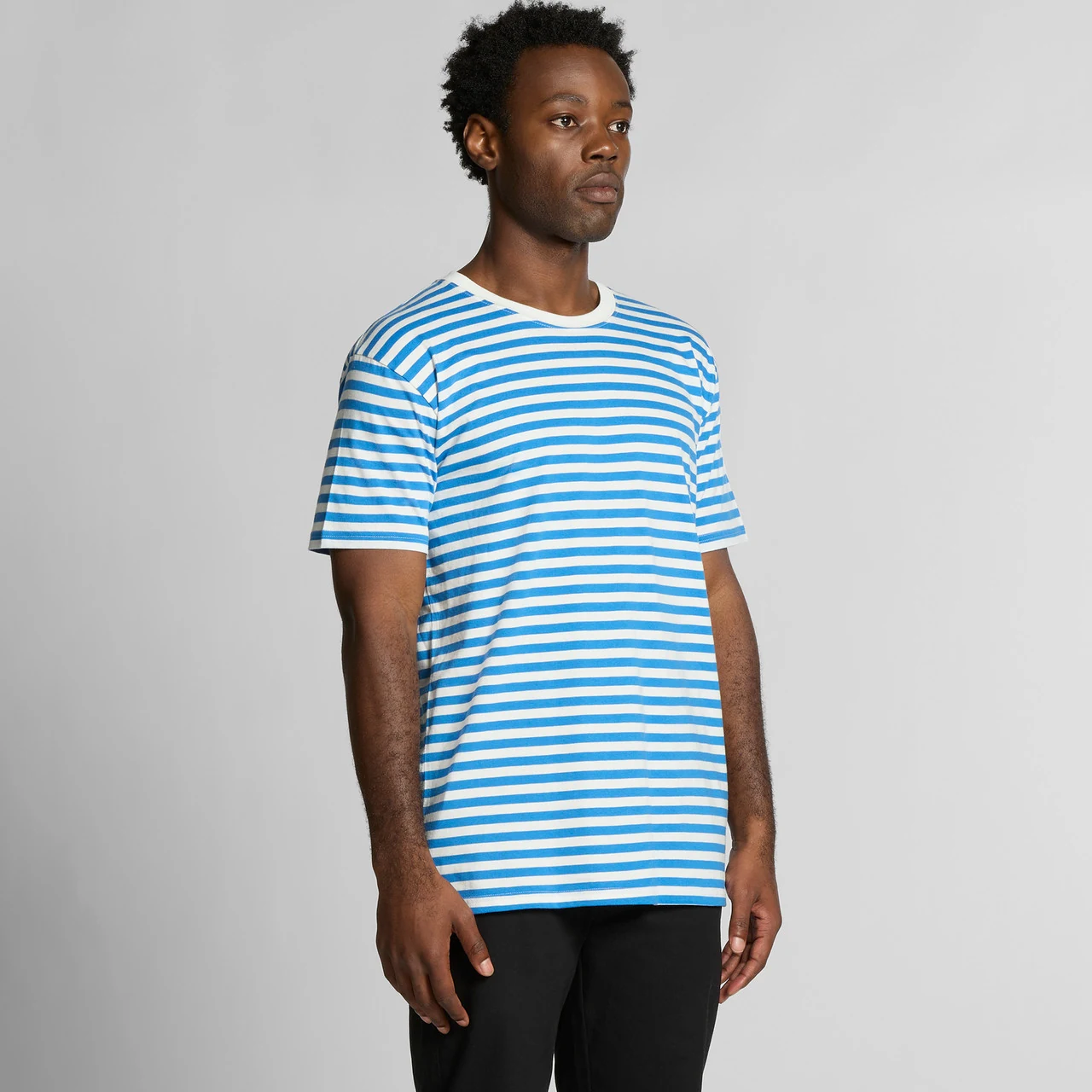 Staple Stripe Tee - Detail View