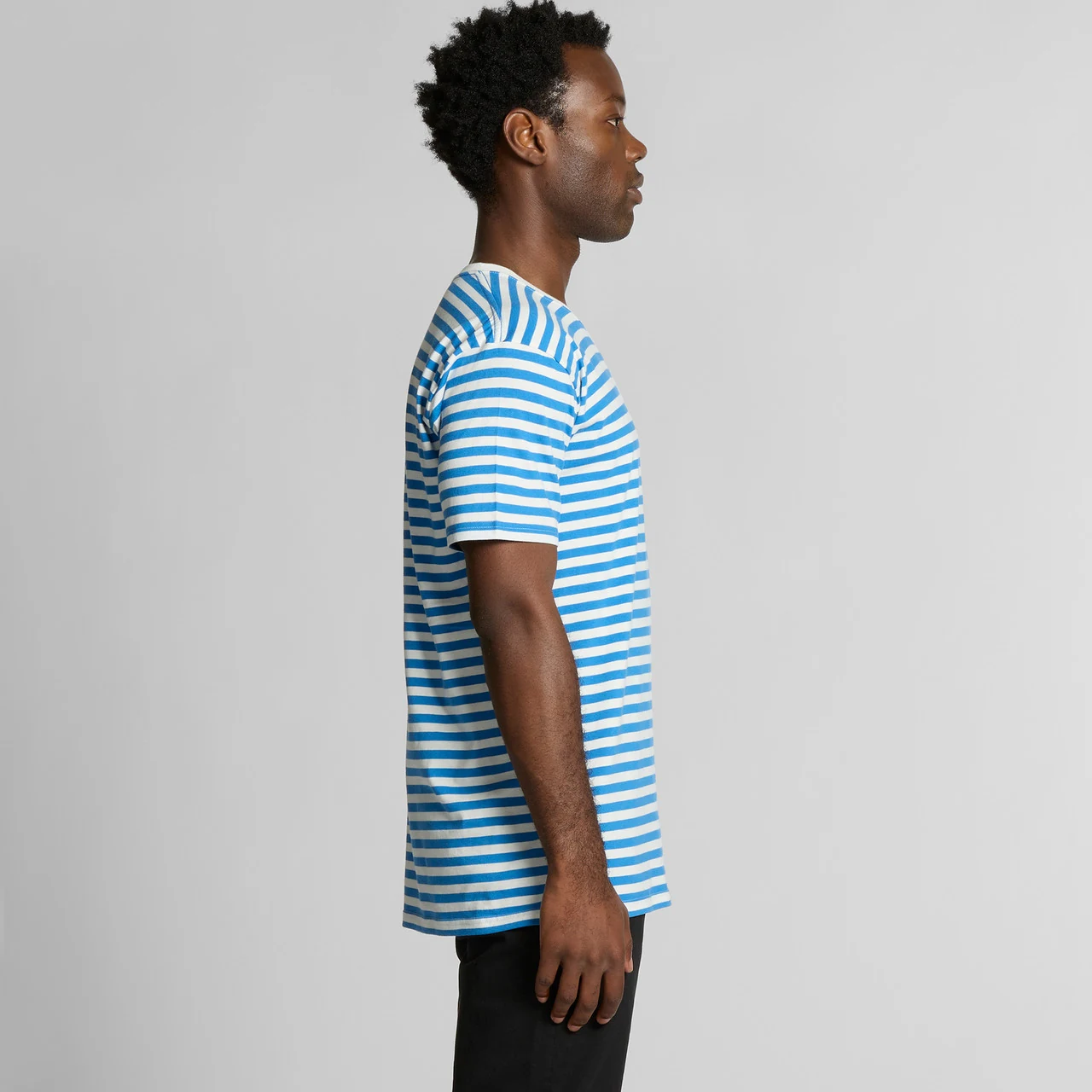 Staple Stripe Tee - Detail View