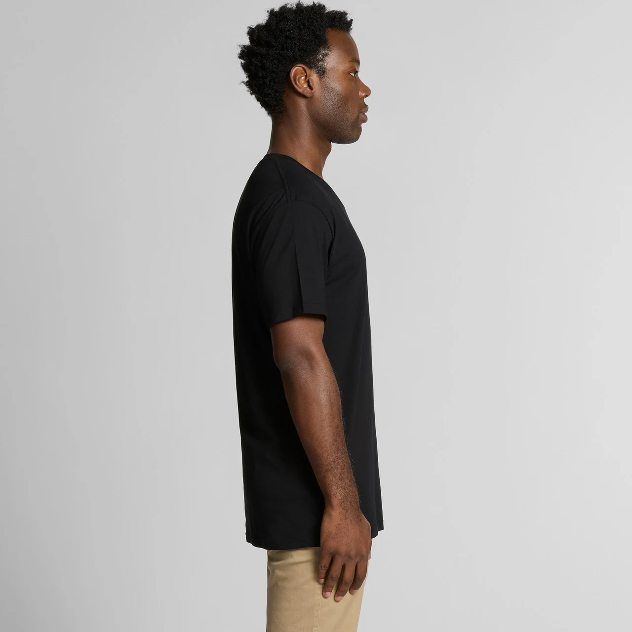 Staple V Neck Tee - Detail View