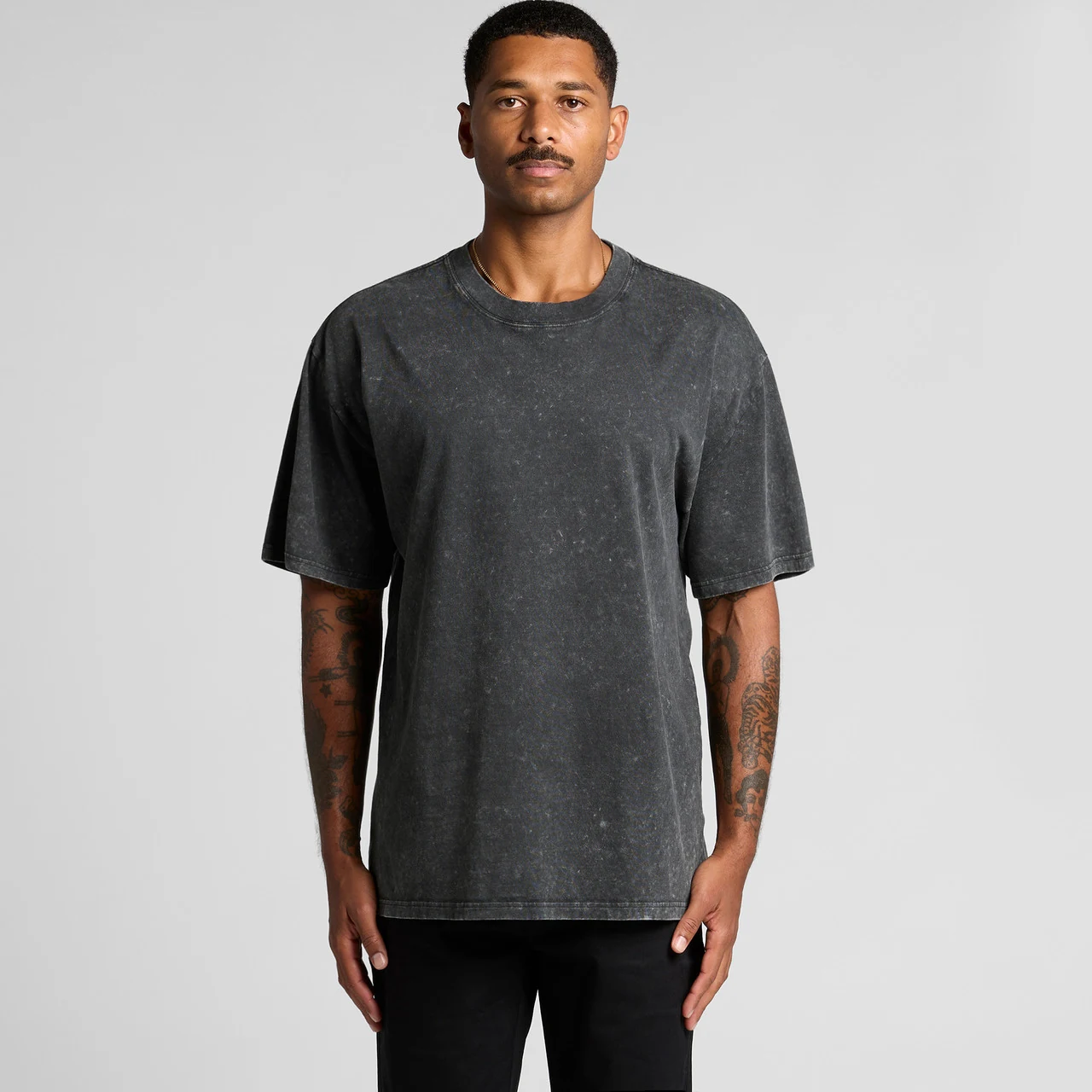 Stone Wash Heavy Tee - Detail View