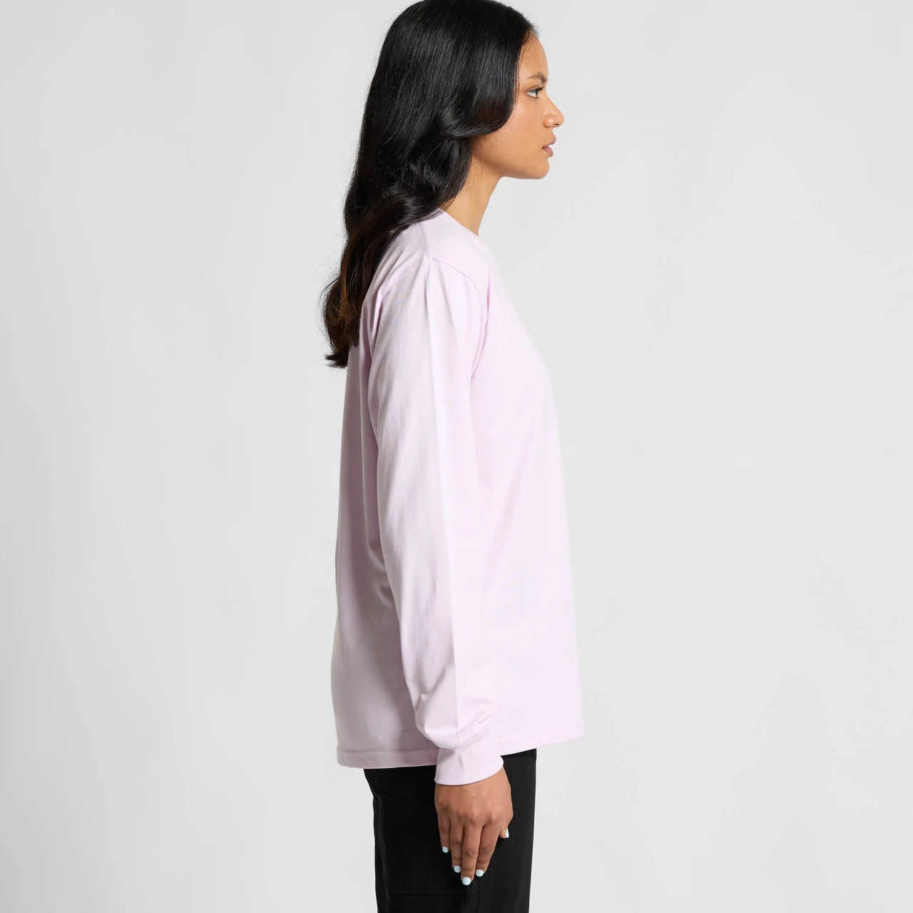 Wo's Classic L/S Tee - Detail View