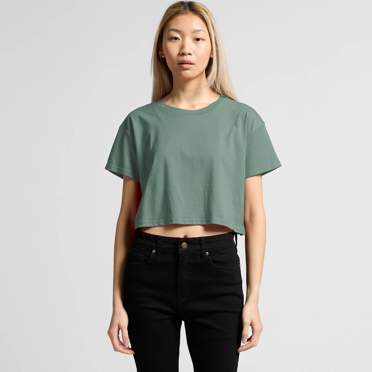 Wo's Crop Tee - Detail View