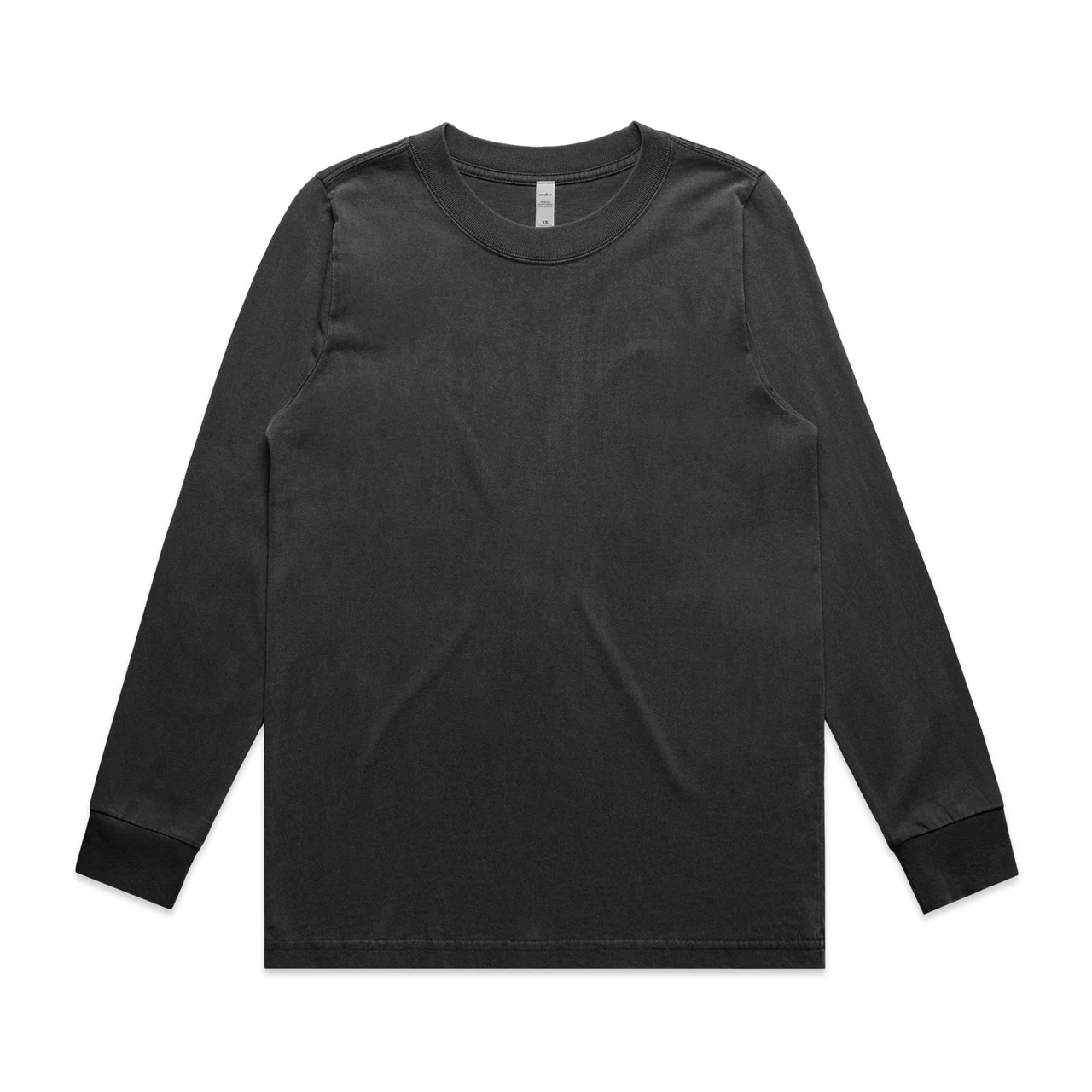 Wo's Heavy Faded L/S Tee - Detail View
