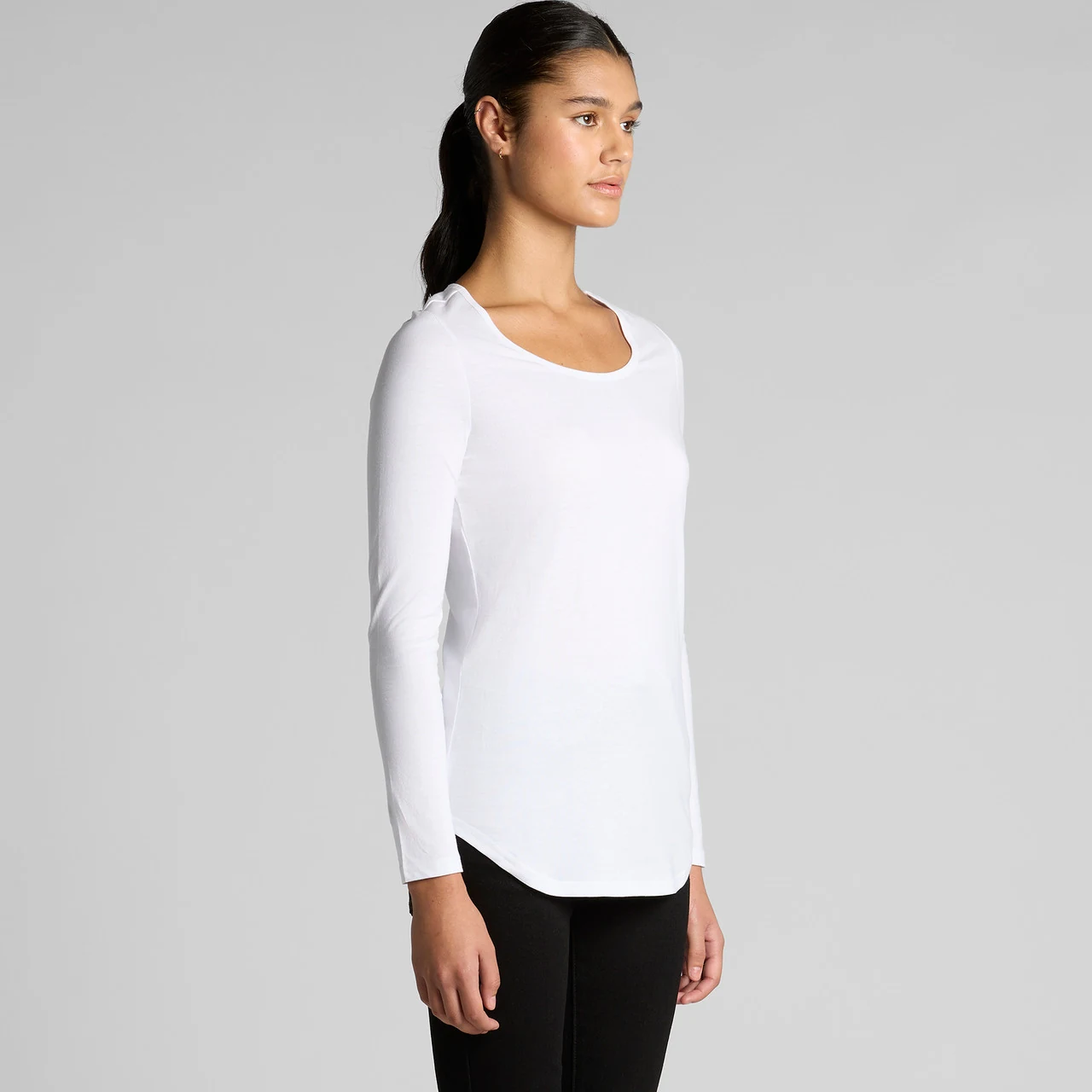 Wo's Mali L/S Tee - Detail View