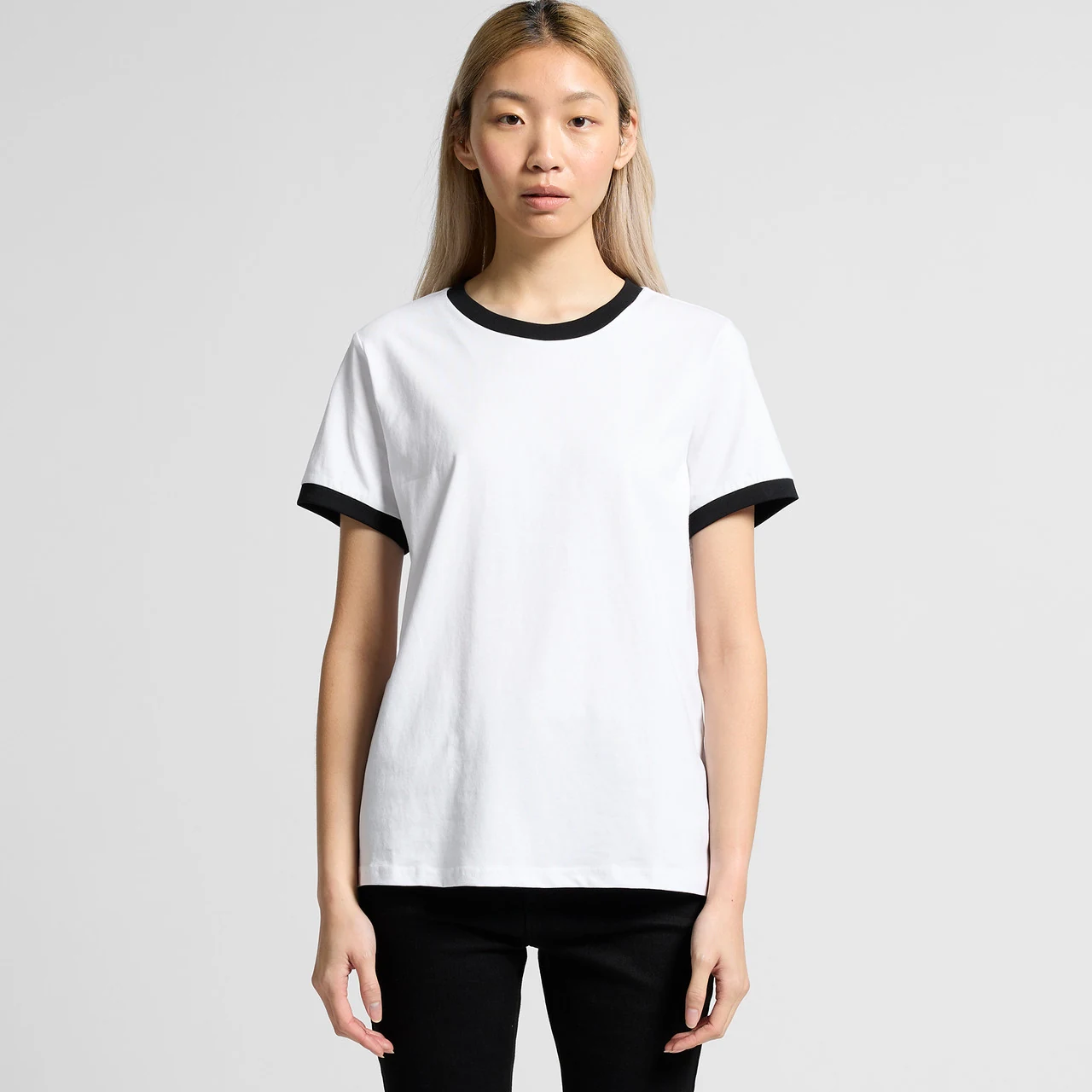 Wo's Maple Ringer Tee - Detail View