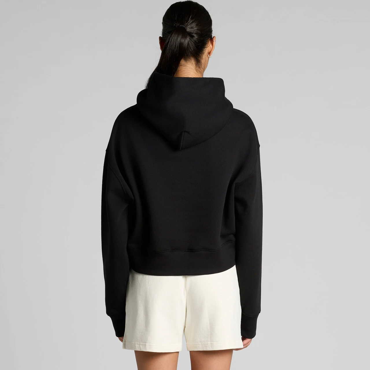 Wo's Relax Crop Hood - Detail View