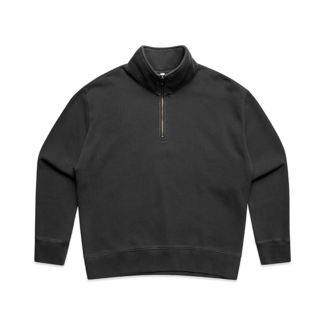 Wo's Relax Faded Half Zip - Detail View