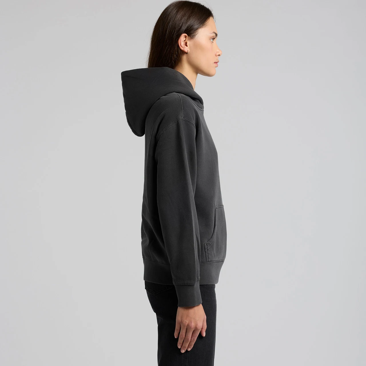 Wo's Relax Faded Hood - Detail View