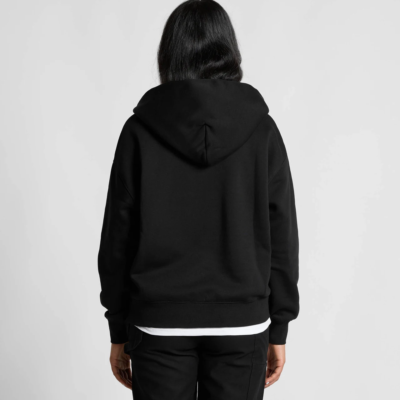Wo's Relax Half Zip Hood - Detail View