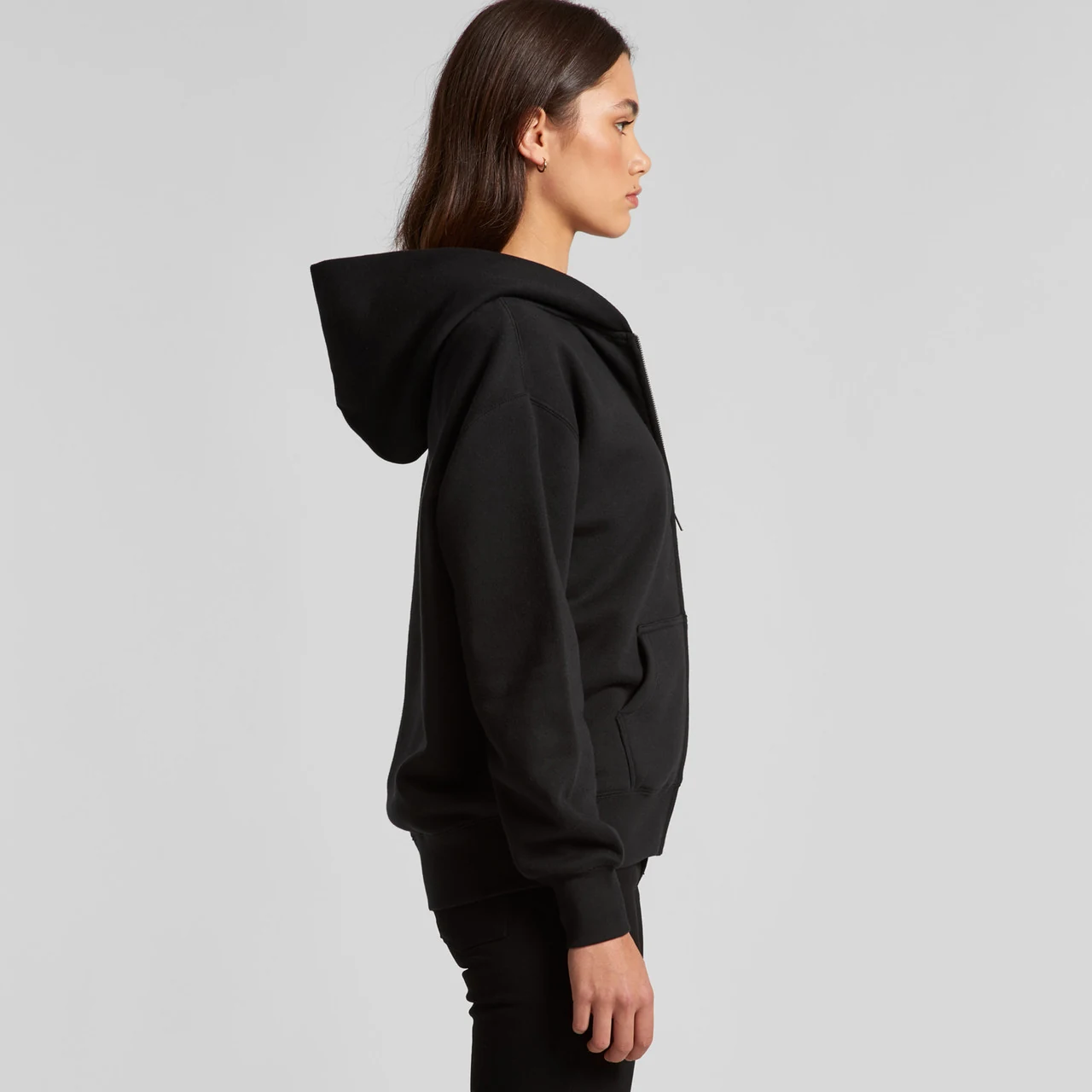 Wo's Relax Zip Hood Gallery Wo's Relax Zip Hood - Detail View